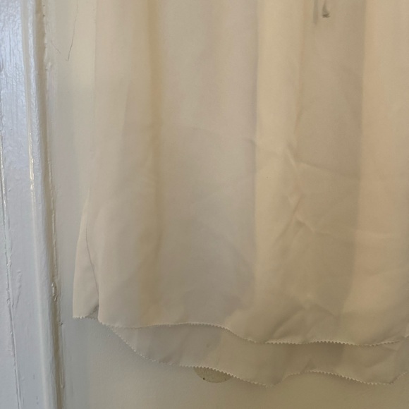 Simply Vera by Vera Wang Cream Sheer Top - Picture 4 of 6